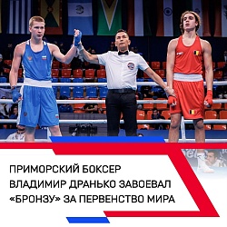 Владимир Данько завоевал бронзу на ЧМ по боксу