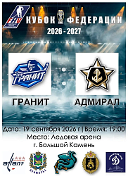 Хоккей ГРАНИТ/АДМИРАЛ